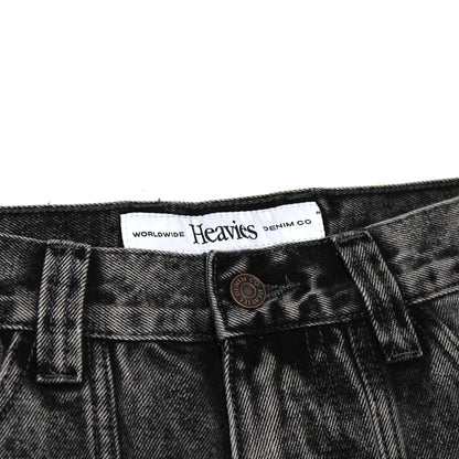 Heavies BERN Double Knee Jeans Washed Black