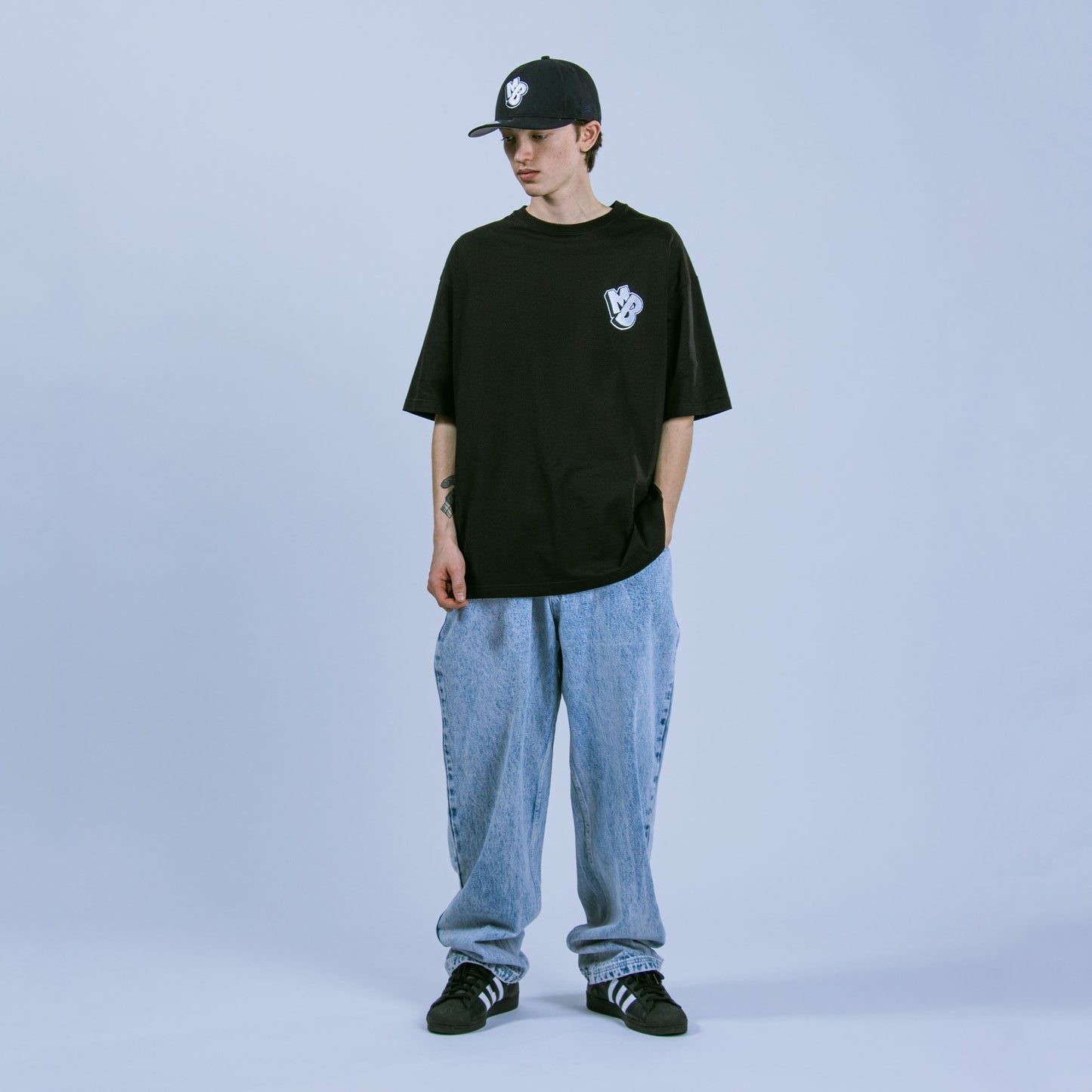 Heavies x Moto-Bunka Chemical Light Wash Jeans