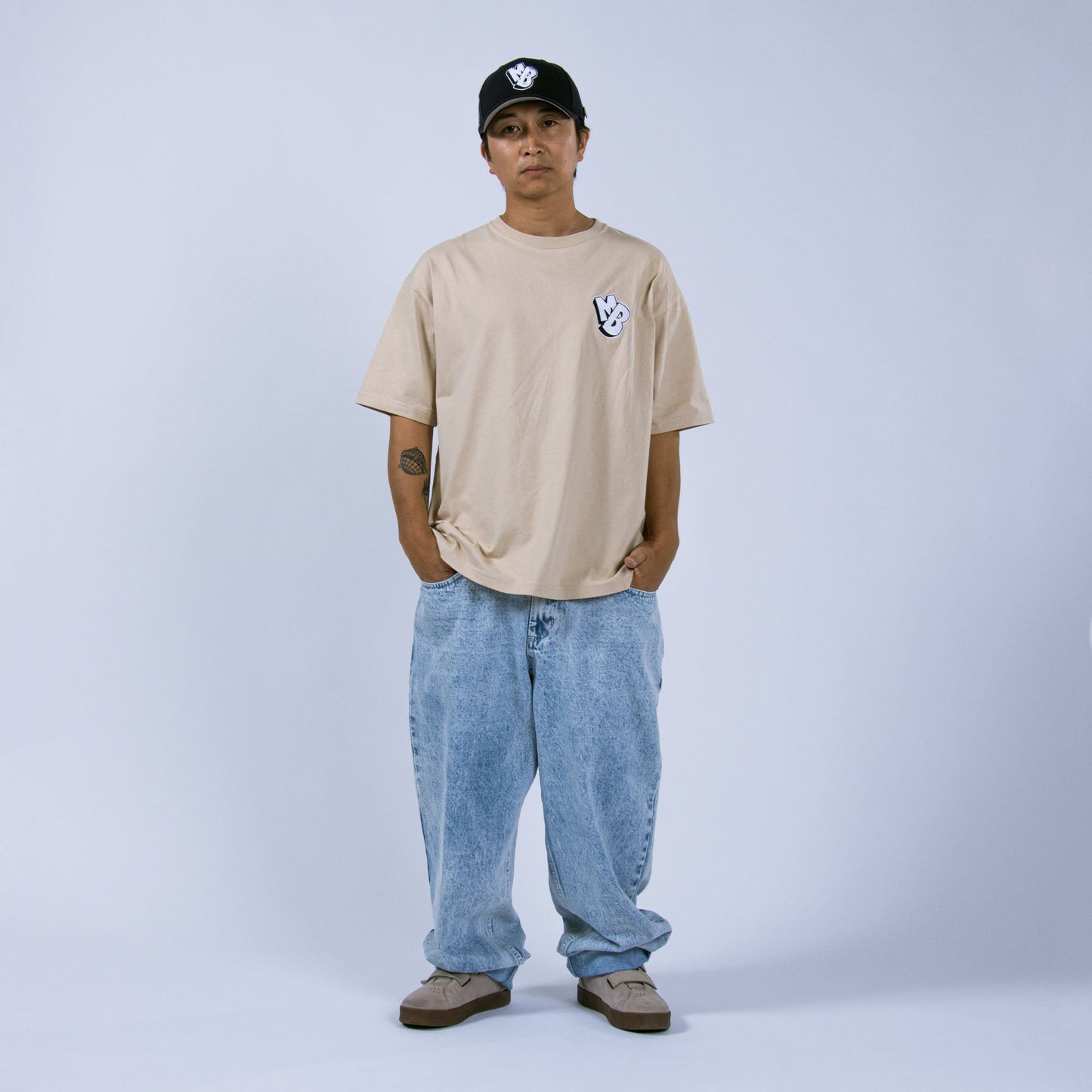 Heavies x Moto-Bunka Chemical Light Wash Jeans